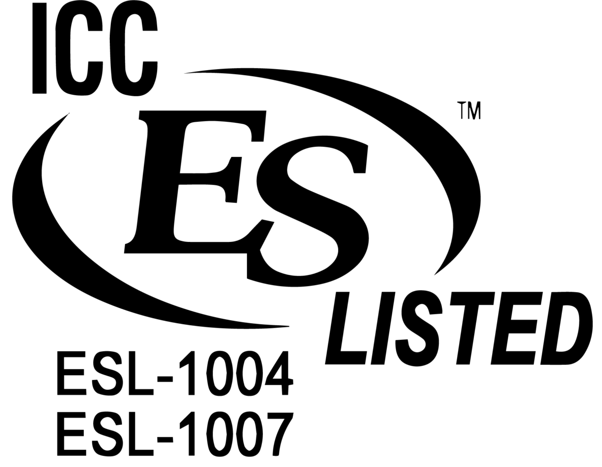ICC ES Listed